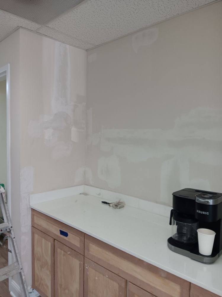 Painted room detail