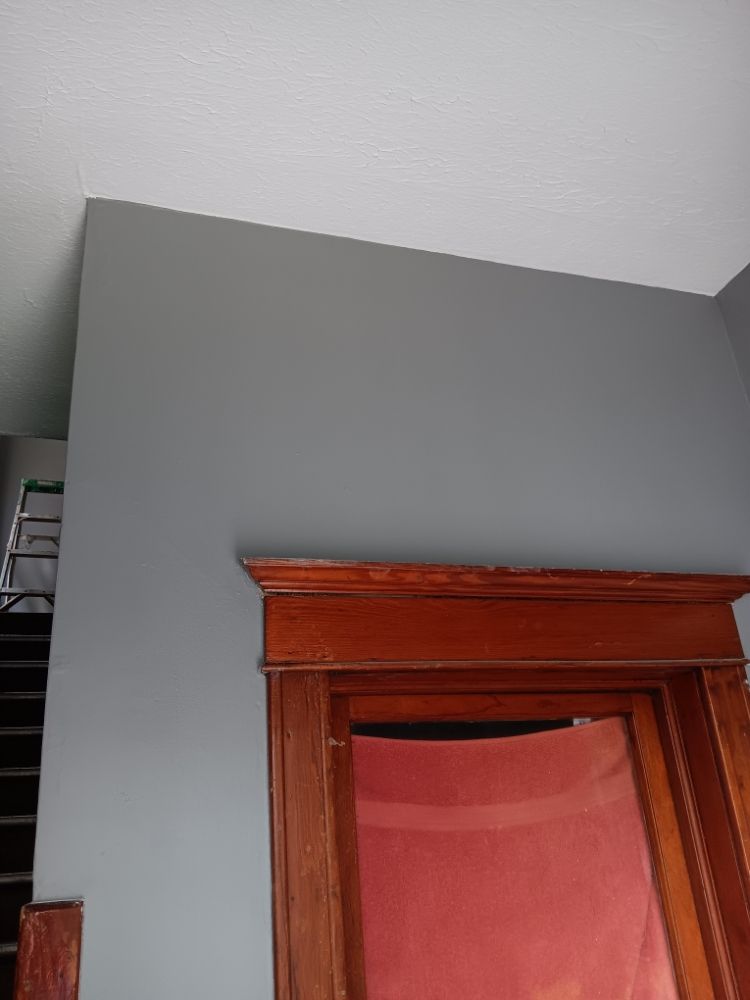 Painted room detail