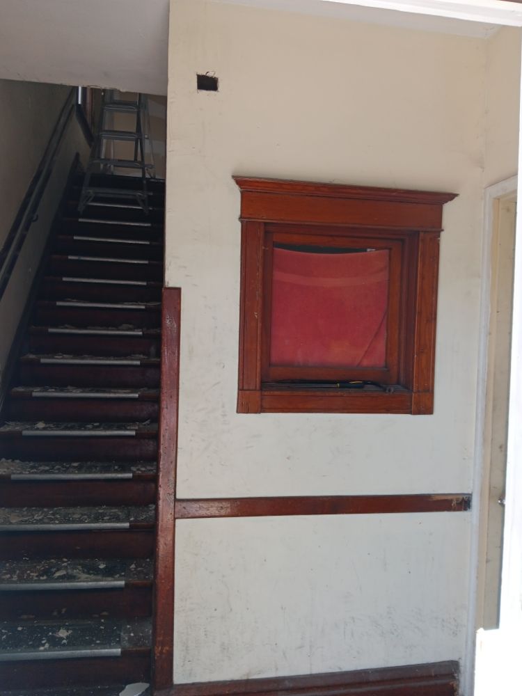 Painted room detail